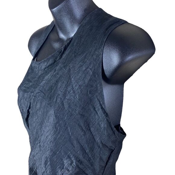 Helmut lang lucid linen silk blend assymetrical dress 2 fairycore Whimsigoth - Picture 5 of 11